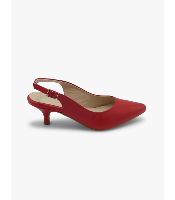 Red court shoe Dansi - image 2