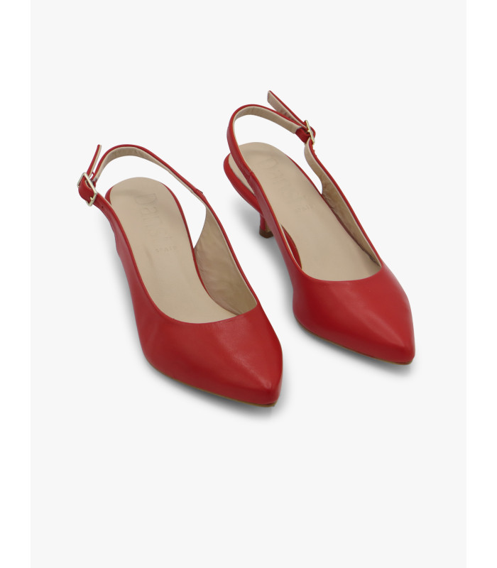 Red court shoe Dansi - image 3