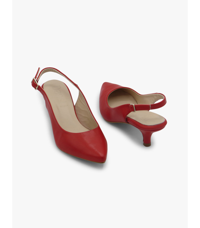 Red court shoe Dansi - image 4