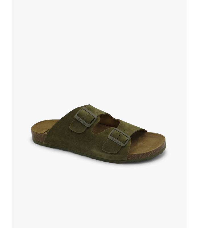 Green buckle sandal Toni Pons