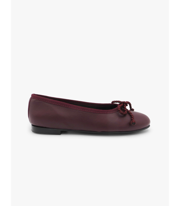Burgundy ballet flat Laura Deza - image 2