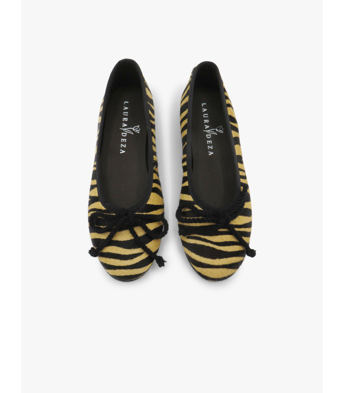 Zebra ballet flat Laura Deza - image 4