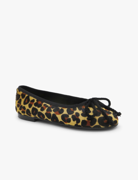 Leopard ballet flat Laura Deza