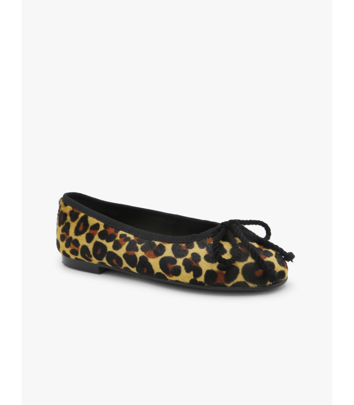 Leopard ballet flat Laura Deza