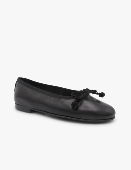 Black ballet flat Laura Deza