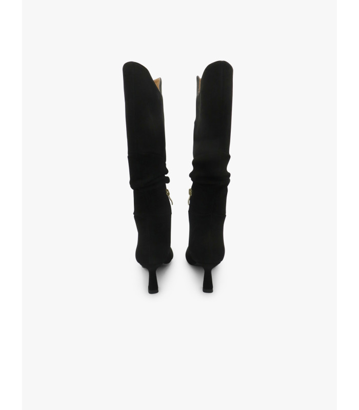 Black suede boot Laura Deza - image 4