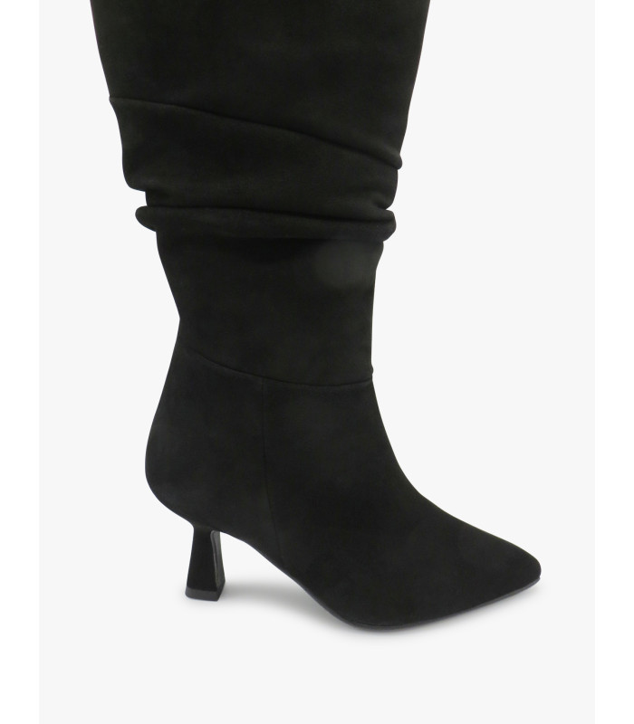 Black suede boot Laura Deza - image 5