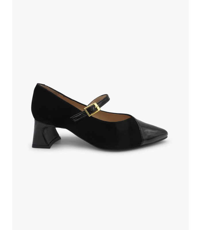 Black patent leather Mary Janes Laura Deza - image 2