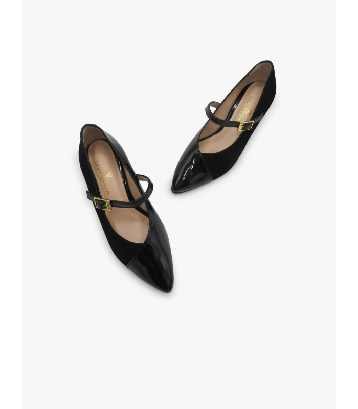 Black patent leather Mary Janes Laura Deza - image 3