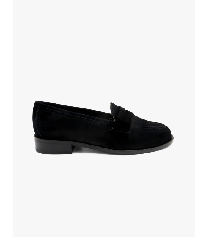 Black split suede loafer José Luis Deza - image 2