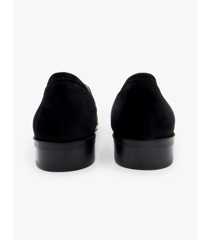 Black split suede loafer José Luis Deza - image 4