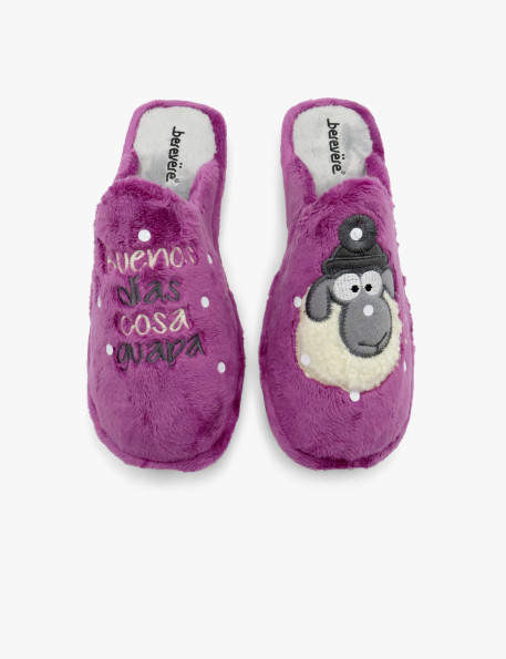 Mauve slipper Berevere