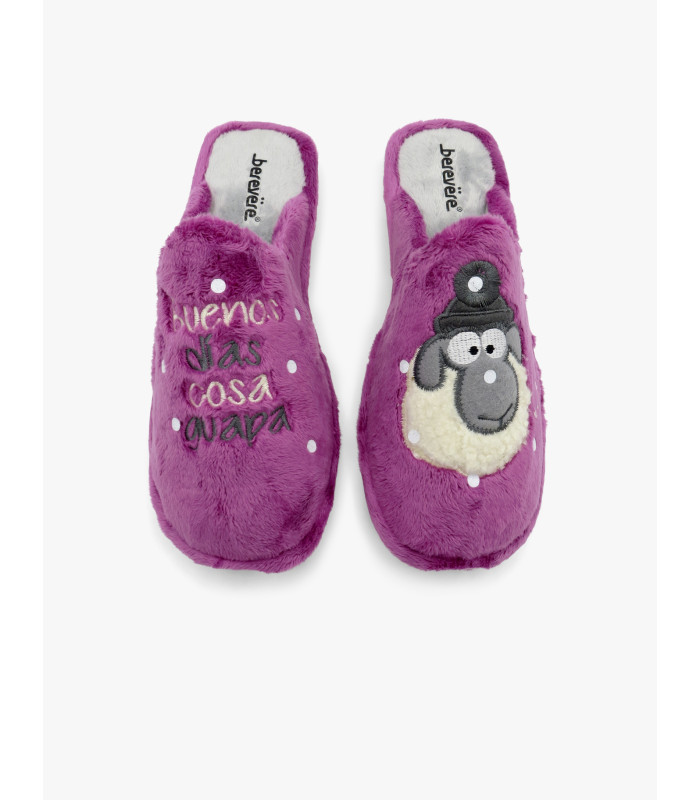Mauve slipper Berevere