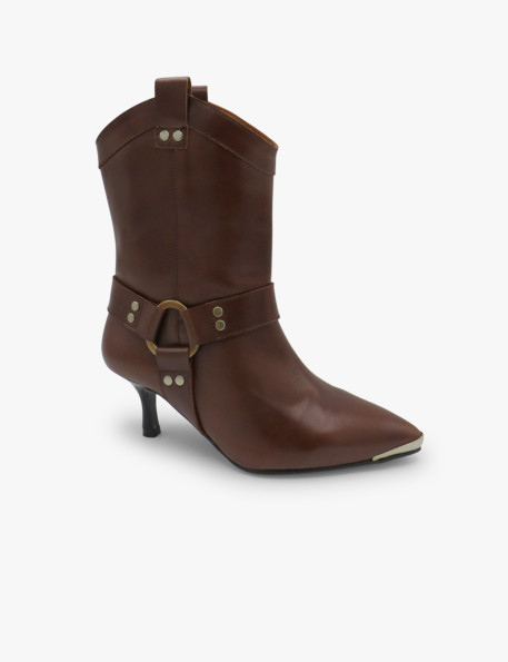 Walnut ankle boot Dansi - image 2