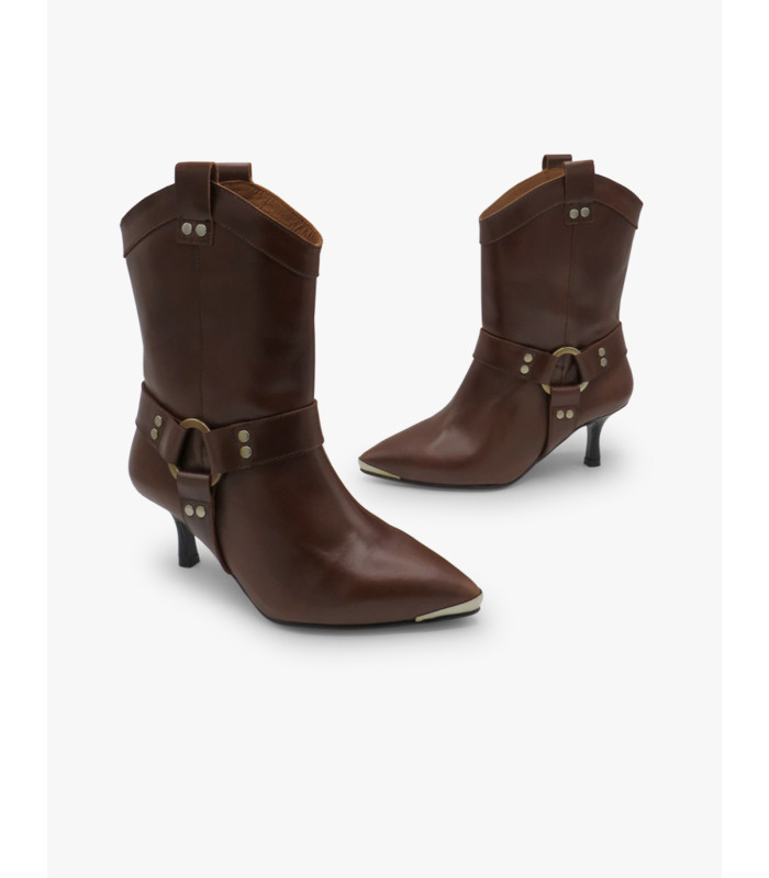 Walnut ankle boot Dansi - image 3