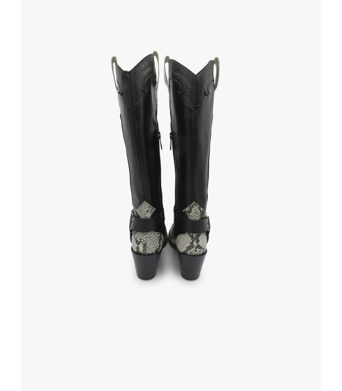 Snake-print boot Dansi - image 4
