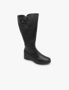 Bota caña xl negra