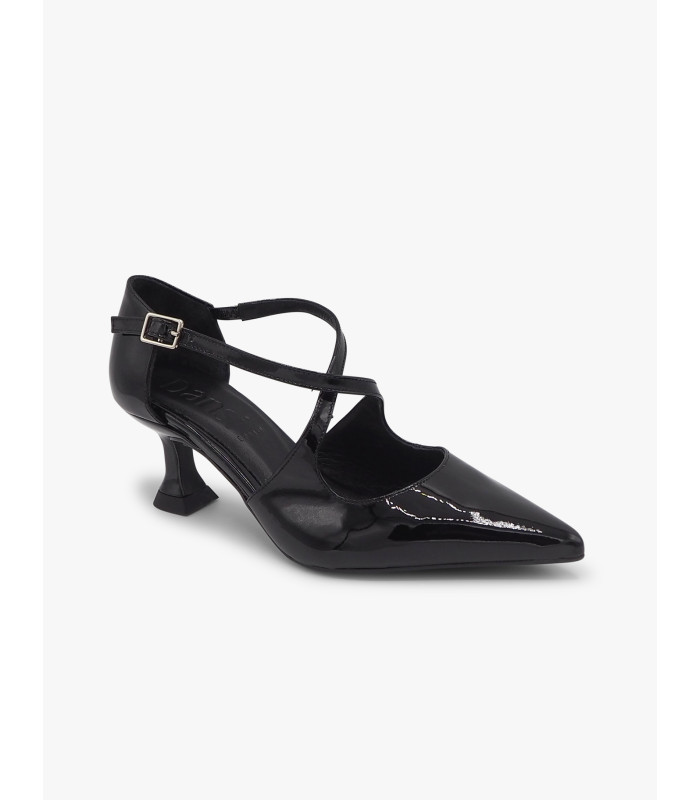 Patent crossover court shoe Dansi