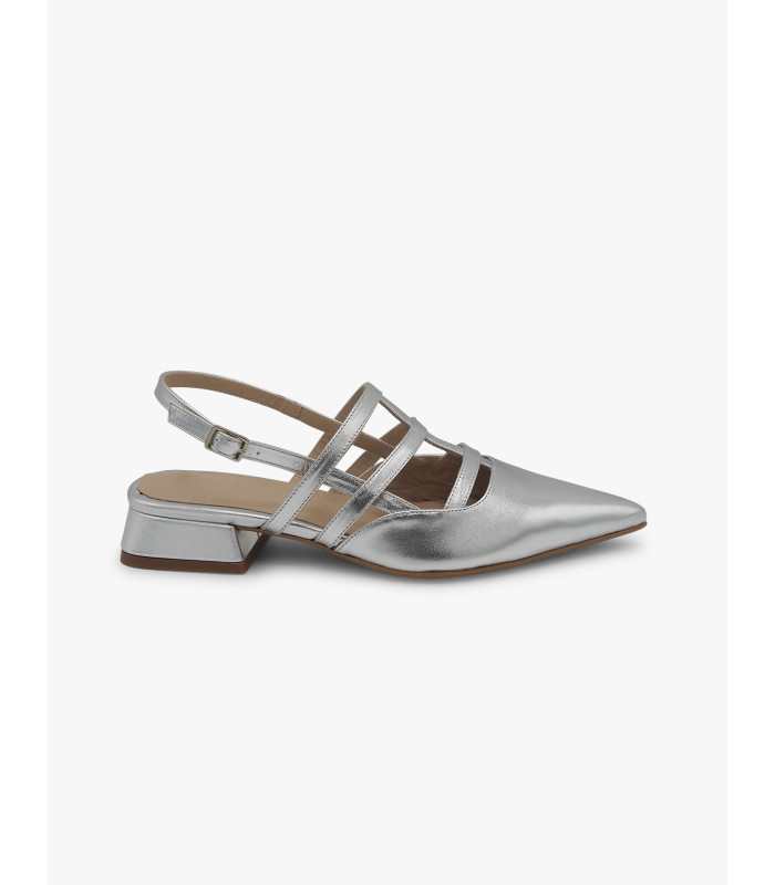 Silver metallic shoe Dansi - image 2