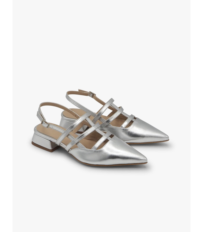 Silver metallic shoe Dansi - image 3