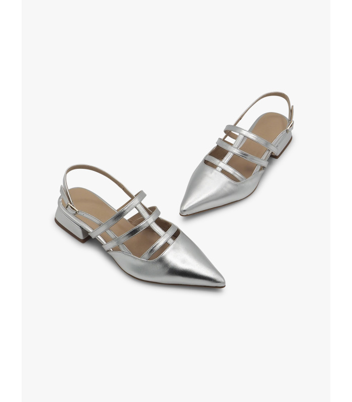 Silver metallic shoe Dansi - image 4