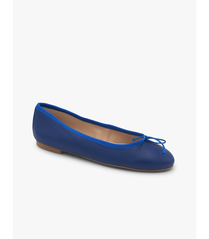 Cobalt ballet flat Laura Deza