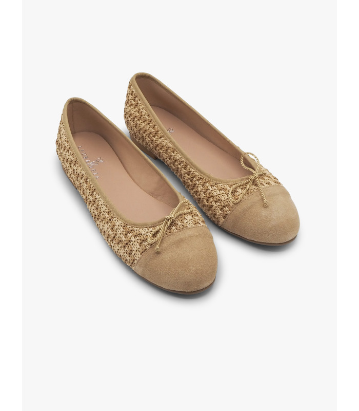 Bailarina serraje beig