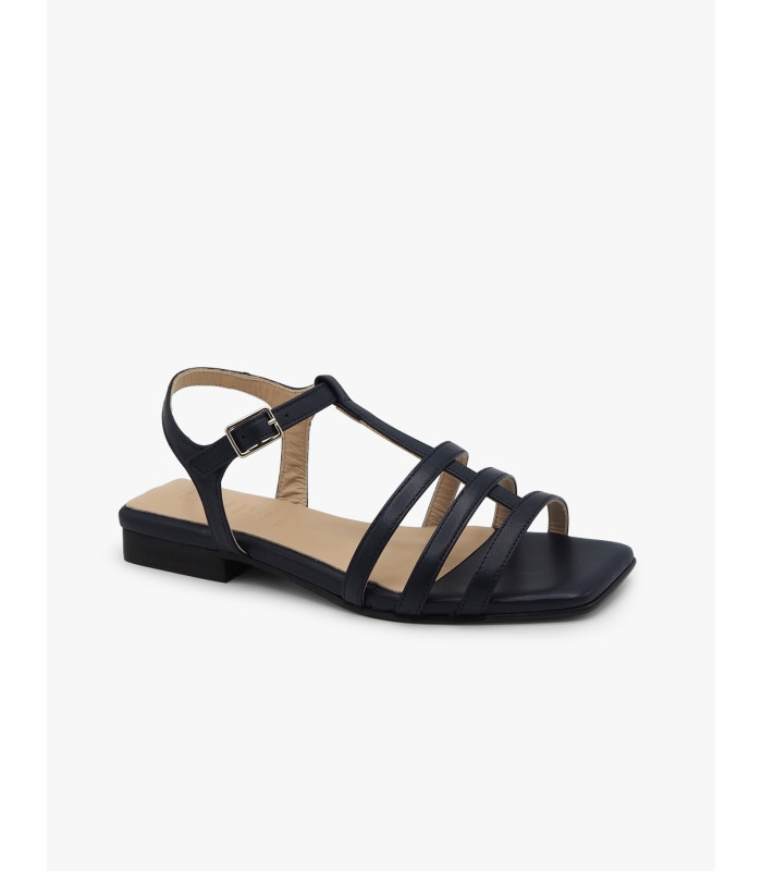 Sandalia tiras azul marino