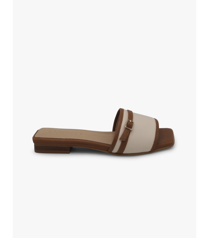 White flat sandal Dansi - image 2