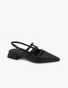 Black leather Mary Janes Dansi - image 2
