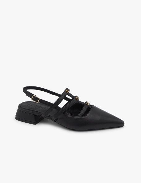 Black leather Mary Janes Dansi - image 2