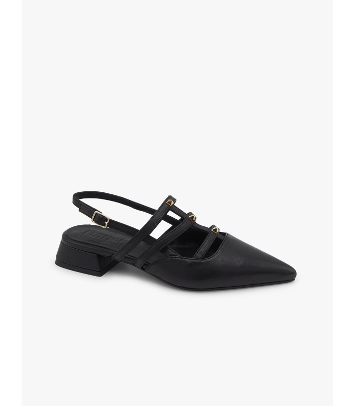 Black leather Mary Janes Dansi - image 2
