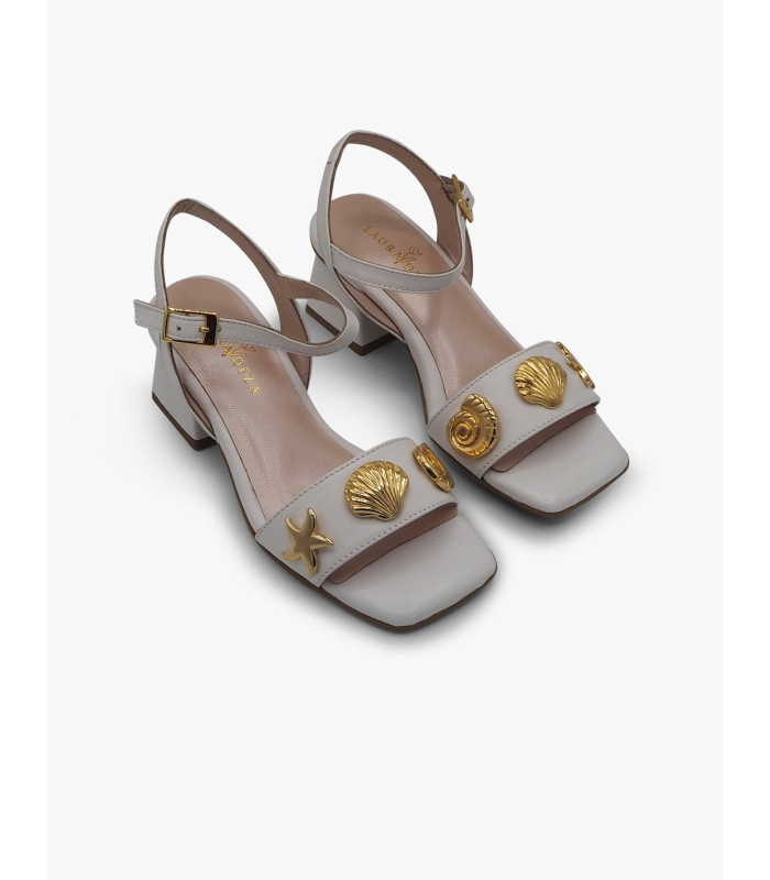 White sandal Laura Deza - image 3