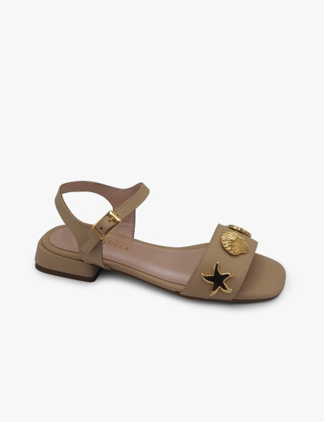 Beige sandal Laura Deza - image 2