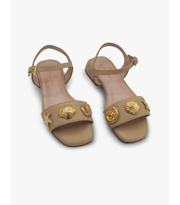 Beige sandal Laura Deza - image 3