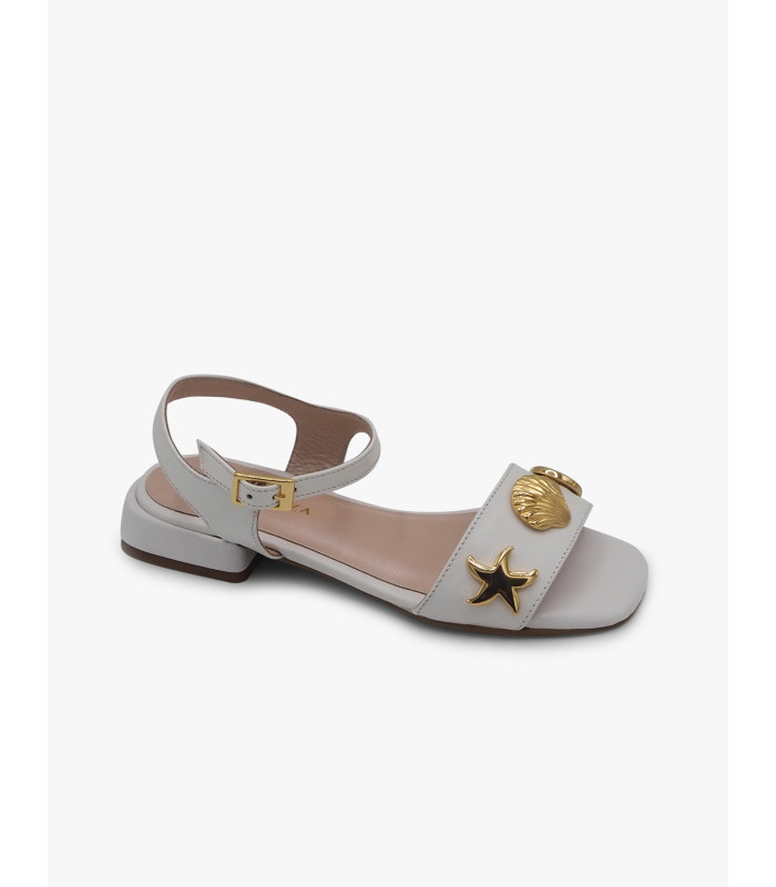 White leather sandal Laura Deza - image 2