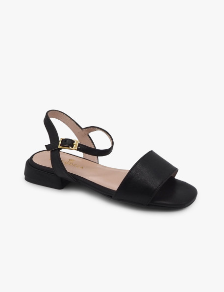Black sandal Laura Deza