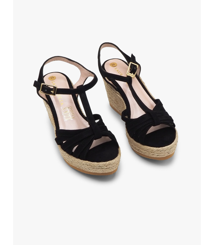 Alpargata ante negro