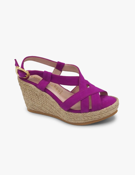 Clover suede espadrille Laura Deza