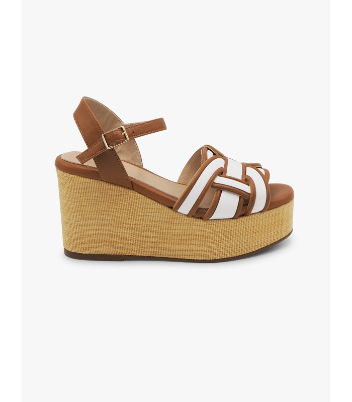 Two-tone wedge sandal Dansi - image 2