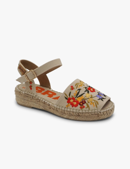 Floral espadrille Toni Pons
