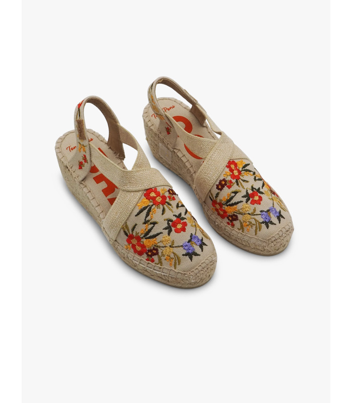 Alpargata floral dalia