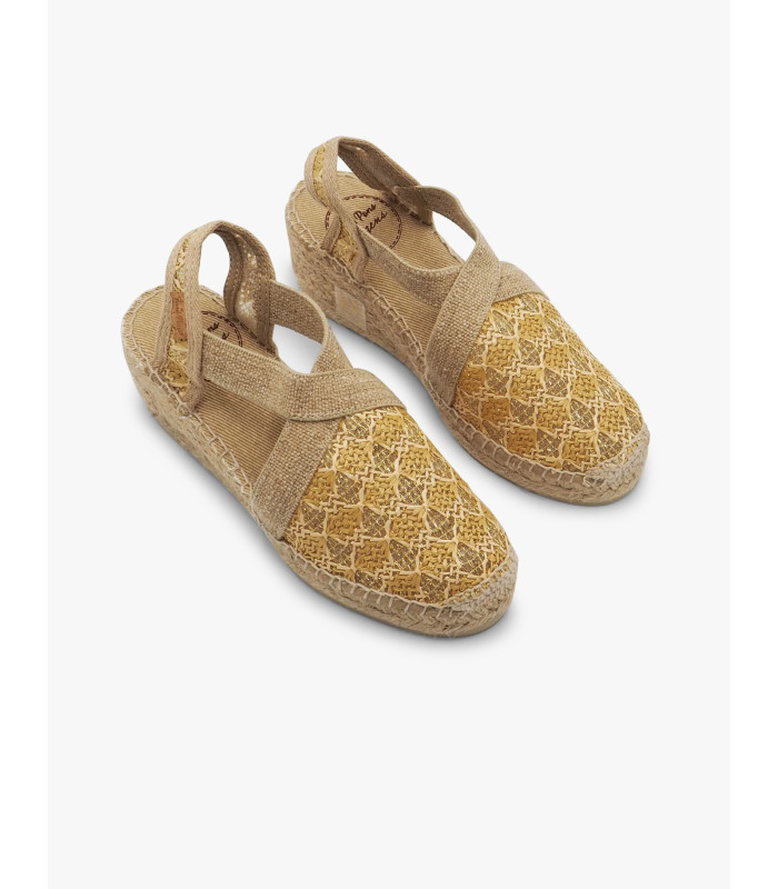 Alpargata tejido natural