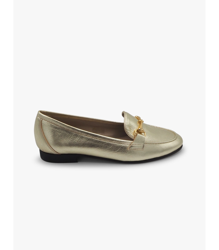 Ivory leather loafer José Luis Deza - image 2