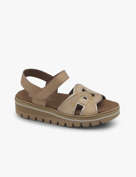 Cava leather sandal PieSanto