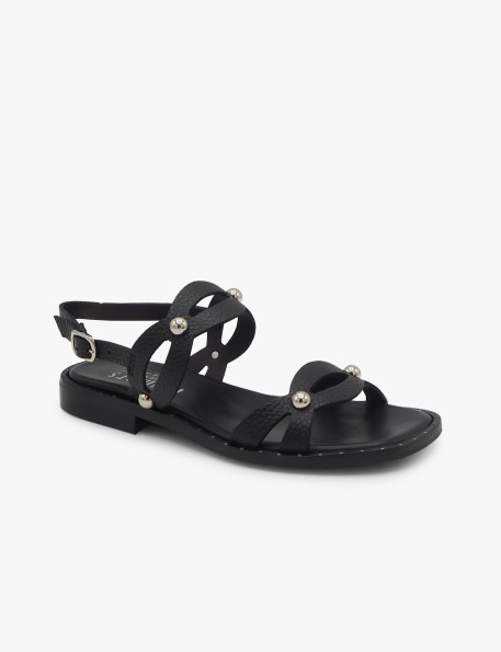 Sandalia negra
