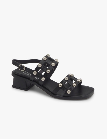 Sandalia negra