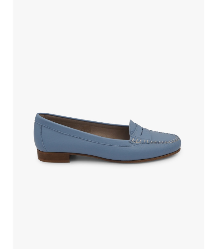 Sky blue loafer José Luis Deza
