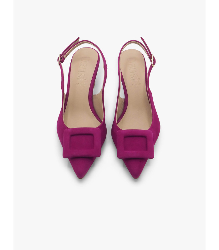 Bougainvillea suede court shoe Dansi - image 4