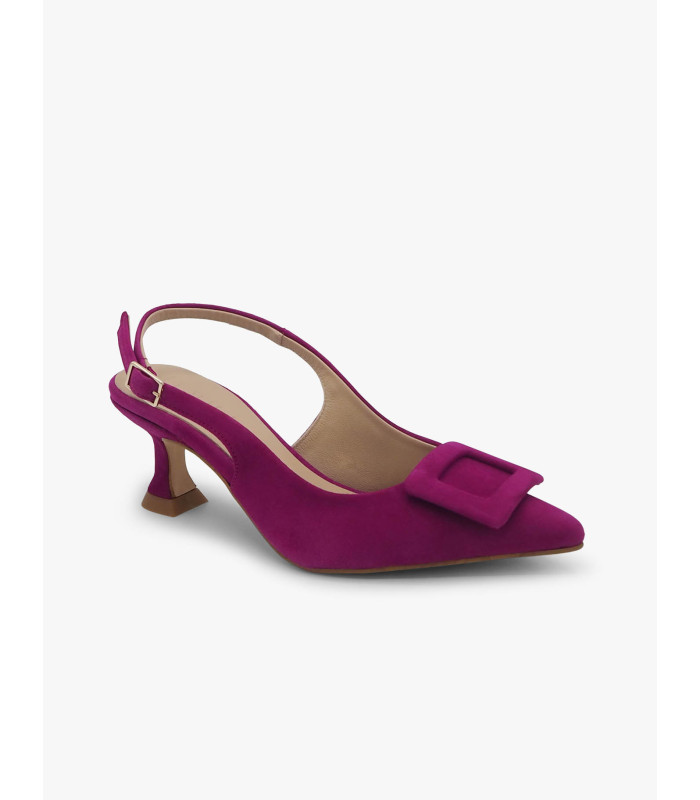 Bougainvillea suede court shoe Dansi